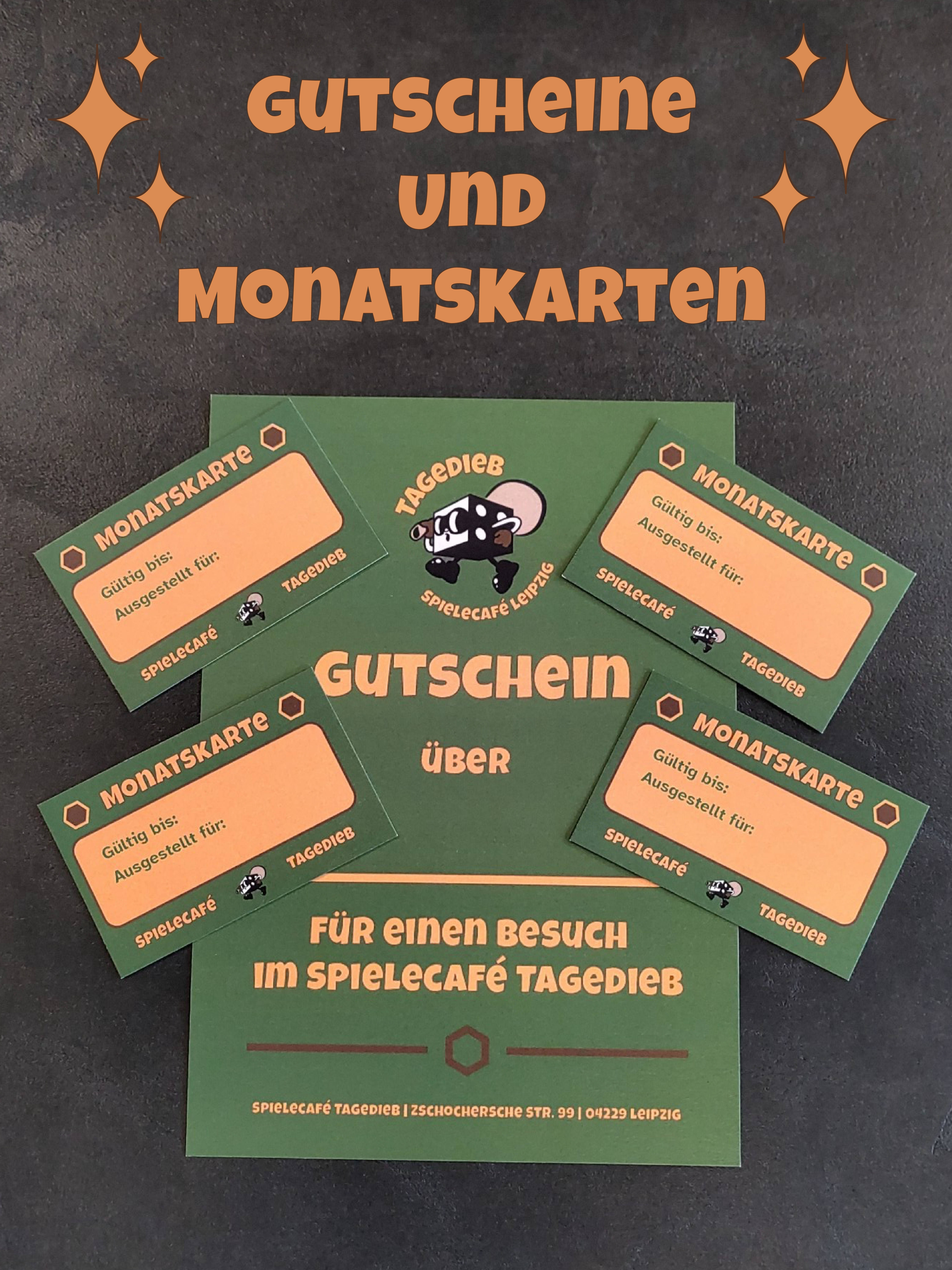 🎉 GUTSCHEINE & MONATSKARTEN 🎉